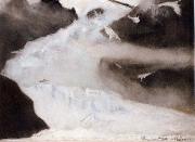 William Stott of Oldham Ice River painting